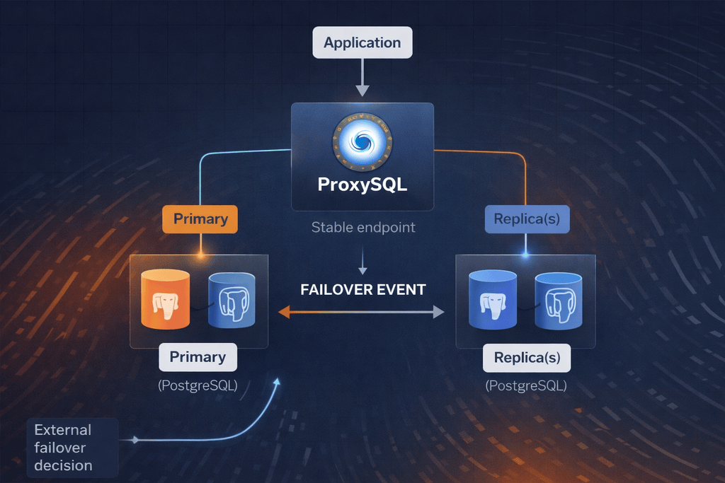 ProxySQL for PostgreSQL — the failover model